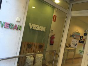 vegan at Vegetart Cuina Vegana in Barcelona