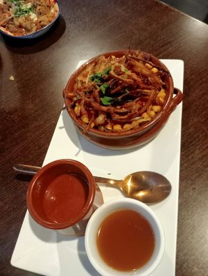 Koshari at Kings Valley Egyptian Cuisine in Hamilton