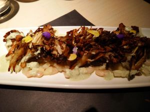 Mushroom special at Rasoterra in Barcelona