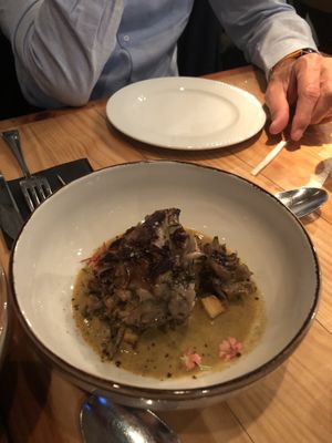 Mushroom at Rasoterra in Barcelona