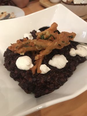 Mar i montanya rice at Rasoterra in Barcelona