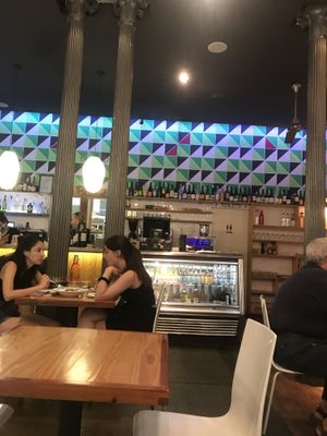 Inside at Rasoterra in Barcelona