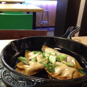 dumplings  at Rasoterra in Barcelona