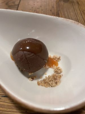 Chocolate chilli at Rasoterra in Barcelona