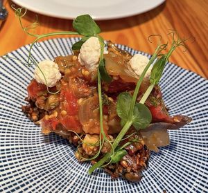 Plato  at Rasoterra in Barcelona