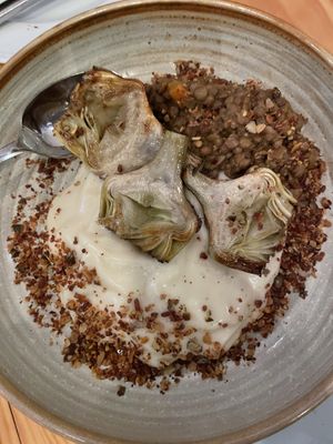 Artichoques at Rasoterra in Barcelona