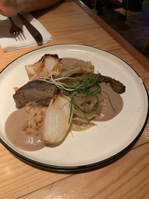 Smokey eggplant  at Rasoterra in Barcelona