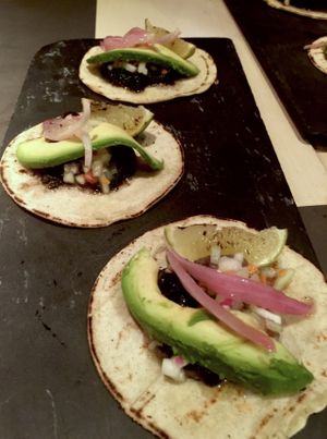 Tacos at Rasoterra in Barcelona