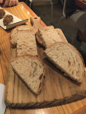 Bread at Rasoterra in Barcelona
