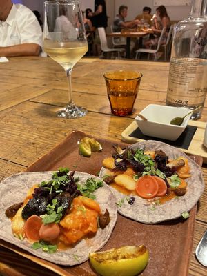 Tacos  at Rasoterra in Barcelona