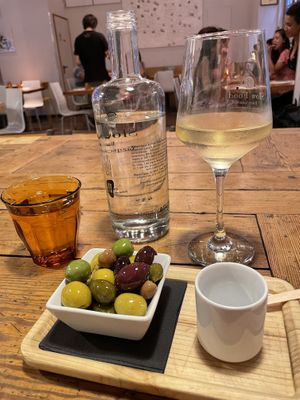 Olives  at Rasoterra in Barcelona