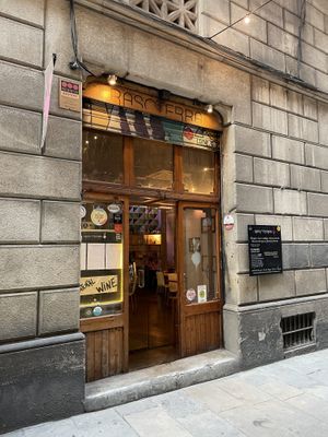 Entrance  at Rasoterra in Barcelona