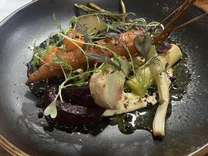 Roots and hummus  #Veganuary at Rasoterra in Barcelona