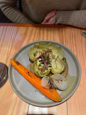 Artichoke   at Rasoterra in Barcelona