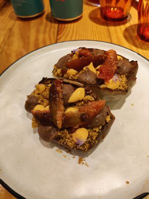 Eggplant at Rasoterra in Barcelona