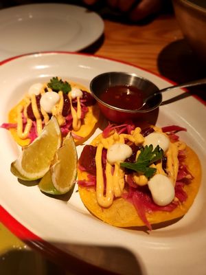Tacos at Rasoterra in Barcelona