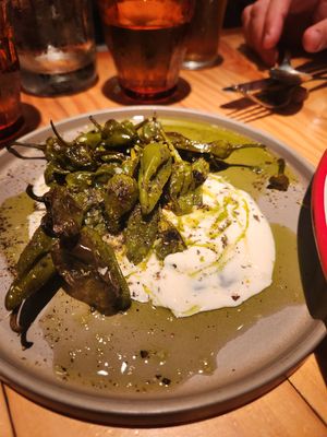 Peppers at Rasoterra in Barcelona