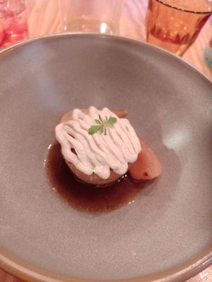 Rius hazelnut cake at Rasoterra in Barcelona