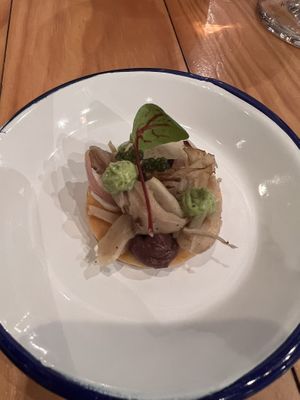 Delicious appetizerr #Veganuary at Rasoterra in Barcelona