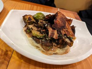 Brussels in parsnip cream at Rasoterra in Barcelona