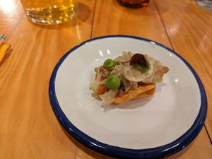 Ceviche at Rasoterra in Barcelona