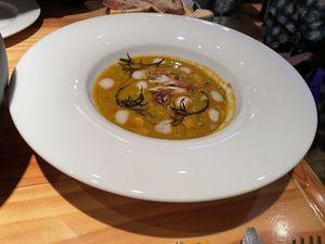 Guisat de mongetes del ganxet  at Rasoterra in Barcelona