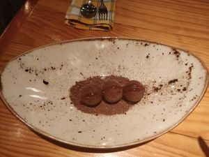 Wasabi truffles at Rasoterra in Barcelona