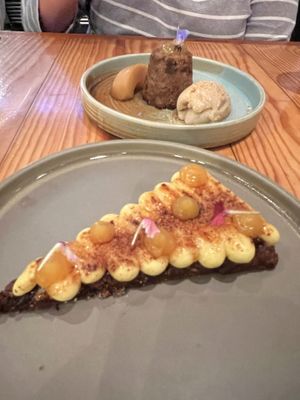 Date sponge cake   at Rasoterra in Barcelona