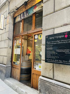 Outside  at Rasoterra in Barcelona