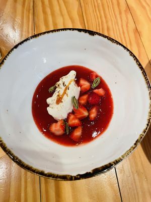 Strawberries   at Rasoterra in Barcelona