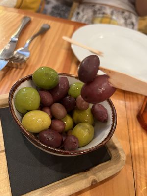 Olives  at Rasoterra in Barcelona