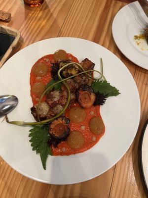 Tempeh main  at Rasoterra in Barcelona