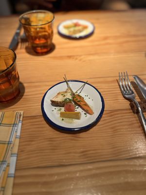 Appetizer   at Rasoterra in Barcelona