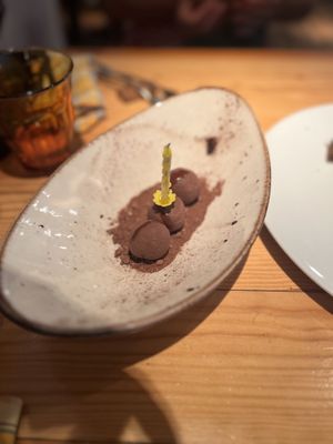 Wasabi TRUFFLES  at Rasoterra in Barcelona