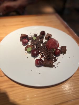 Preserved CHERRIES  at Rasoterra in Barcelona