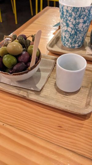 Olives at Rasoterra in Barcelona