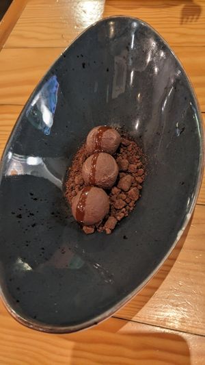 Chocolate truffles at Rasoterra in Barcelona