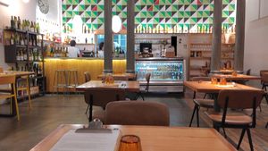 Interior at Rasoterra in Barcelona