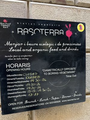   at Rasoterra in Barcelona