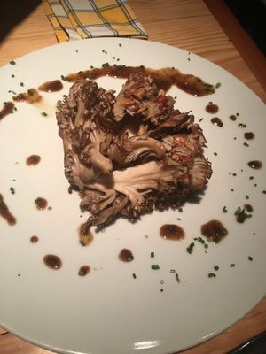 Shitake musrooms at Rasoterra in Barcelona