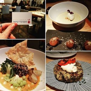 lovely dinner at Rasoterra at Rasoterra in Barcelona