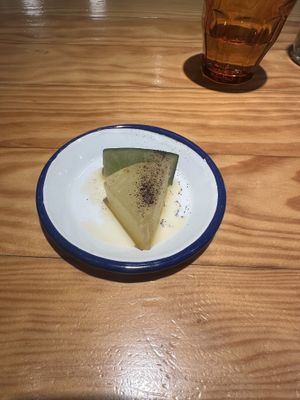 Appetizer   at Rasoterra in Barcelona