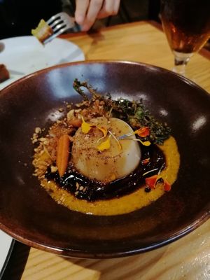 Celery pudding at Rasoterra in Barcelona