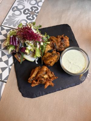 Pakora  at Rasoterra in Barcelona