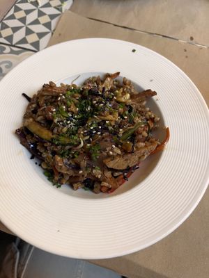 Veg wok   at Rasoterra in Barcelona