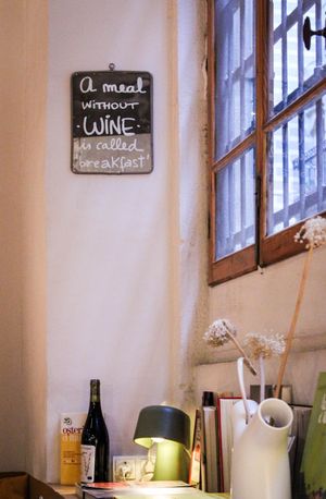 interior at Rasoterra in Barcelona