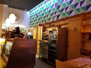 counter at Rasoterra in Barcelona