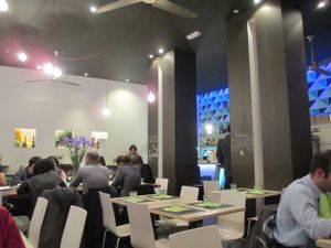 Interior at Rasoterra in Barcelona