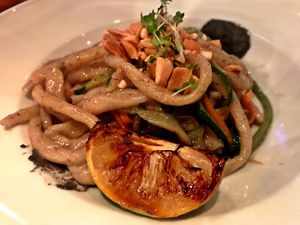 Pasta at Rasoterra in Barcelona