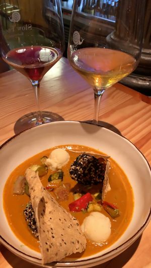 Curry at Rasoterra in Barcelona